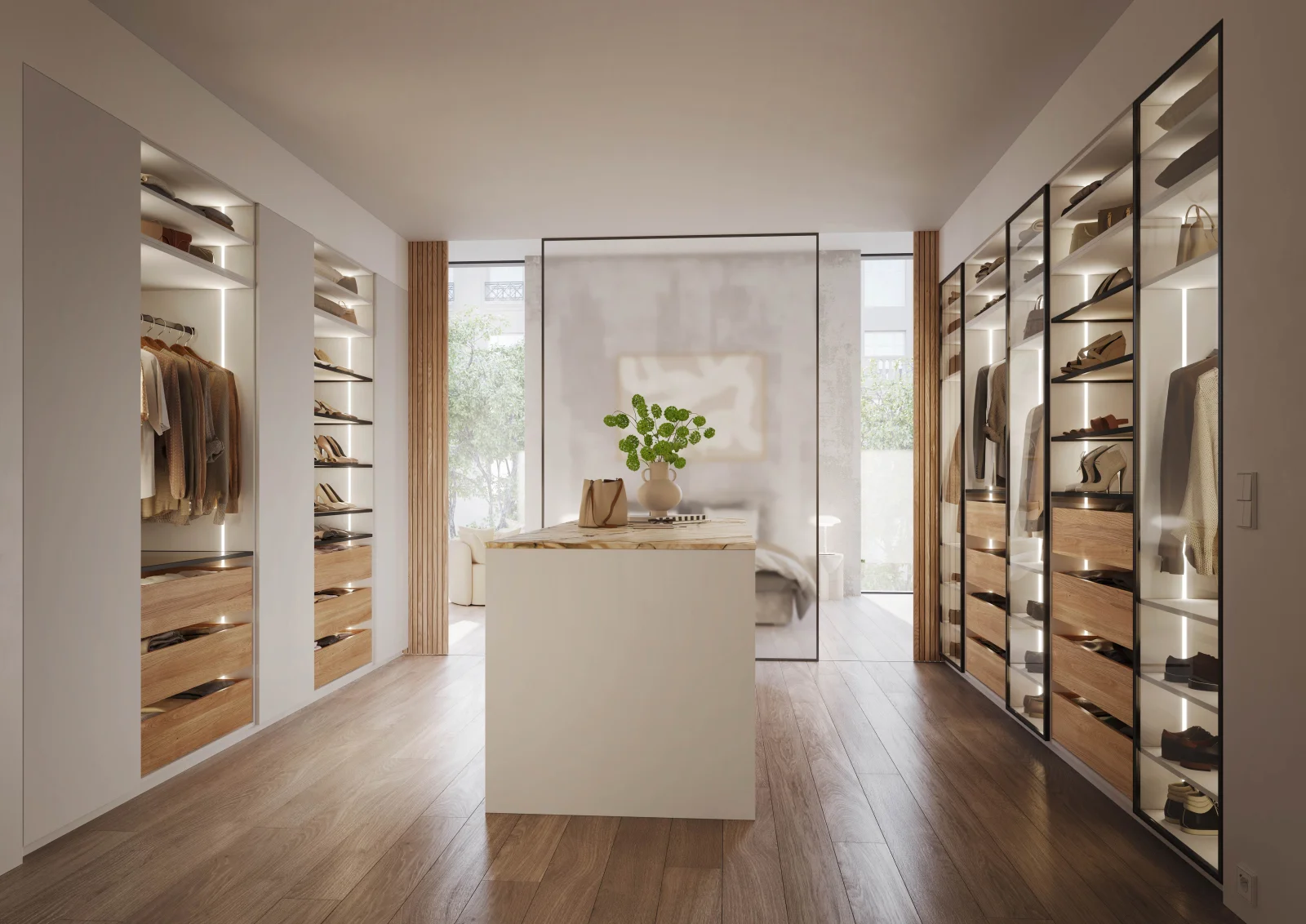 Aménager un dressing sur mesure : élégant et pratique à la fois