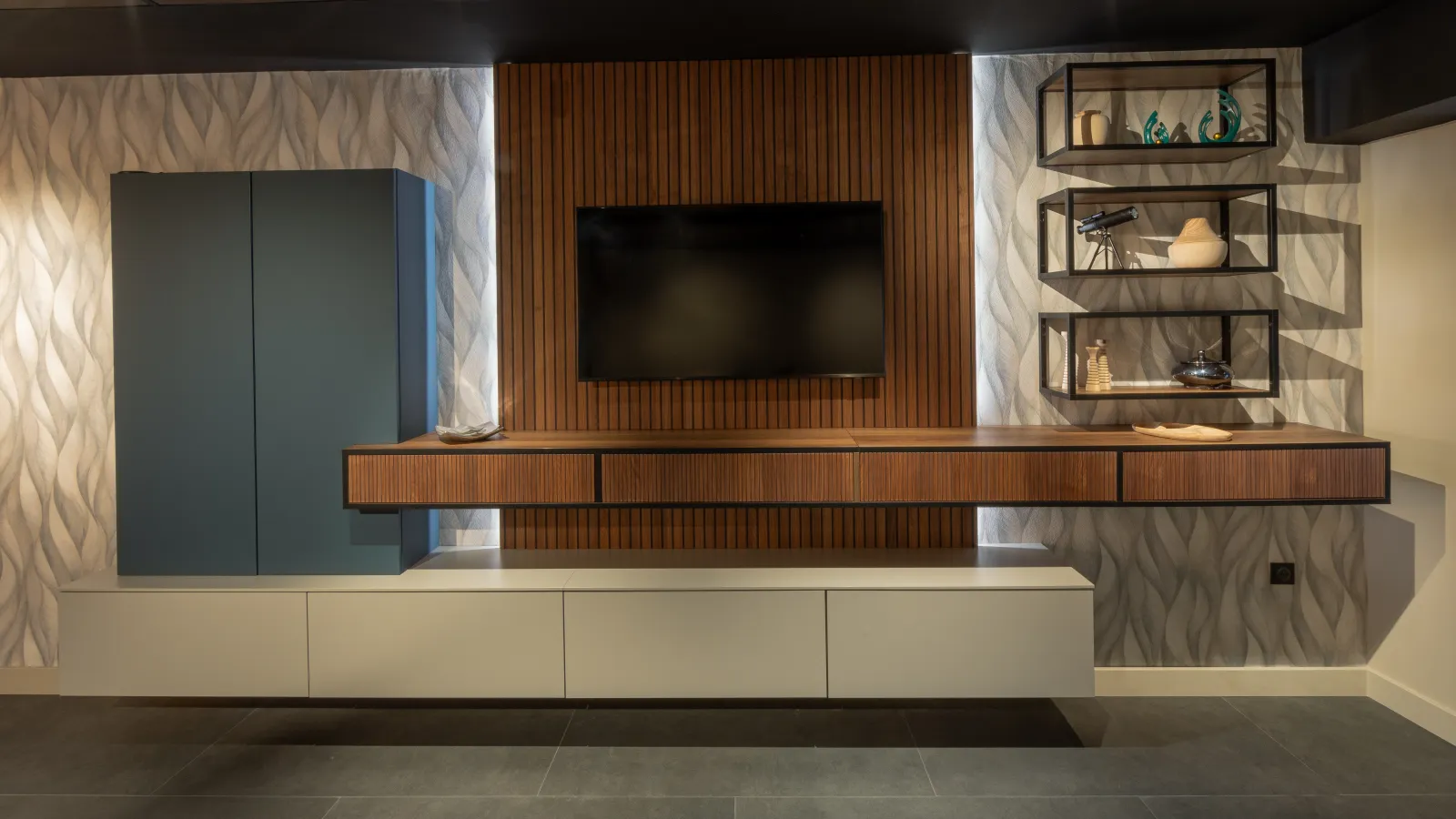 Aménagement intérieur Meuble TV — Osmosis Home Tanger