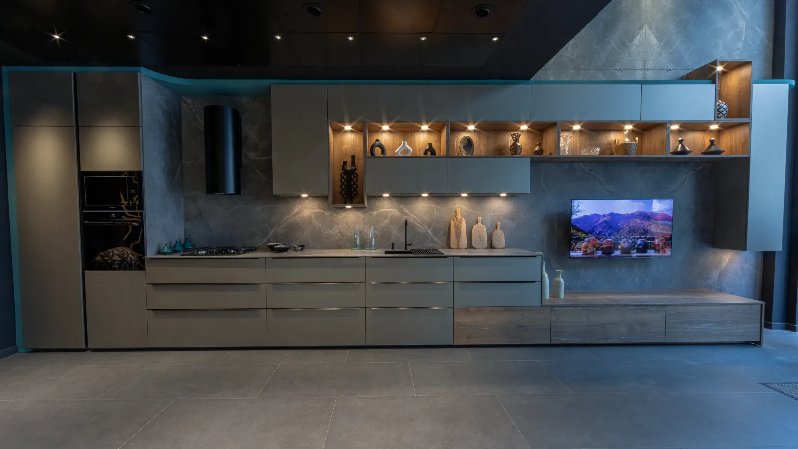 Cuisine équipée Ultra Mat sur mesure — Osmosis Home Tanger